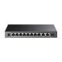 Switch 2 x RJ45 1G PoE++, 6 x RJ45 1G PoE+, 1 x RJ45 1G, 1 x combo RJ45/SFP 1G, Unmanaged - TP-Link TL-SG1210PP TP-LINK - 2